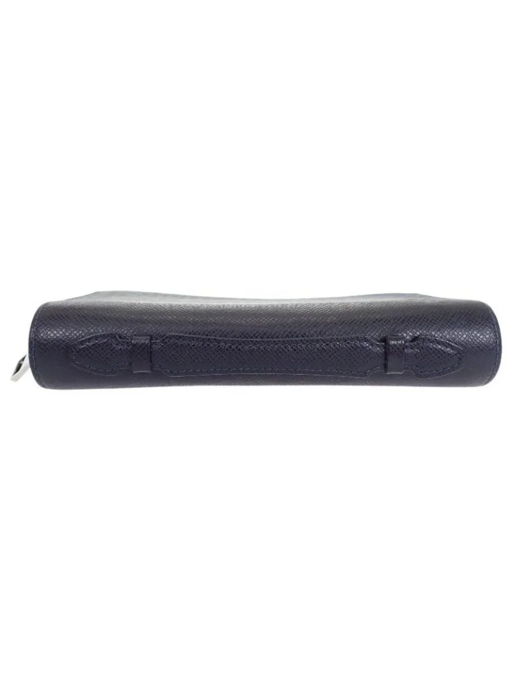 Louis Vuitton Zippy XL Taiga Line Wallet Leather Navy Blue Marine Mini